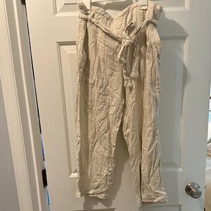 Stylish Cream Women's Pants